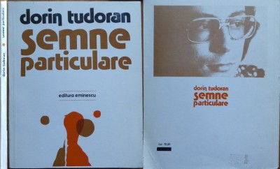 Dorin Tudoran, Semne particulare, Versuri, Editura Eminescu, 1979, editia 1 foto