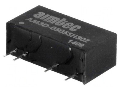 Convertor DC/DC 3W 5V 600mA SIP7 foto