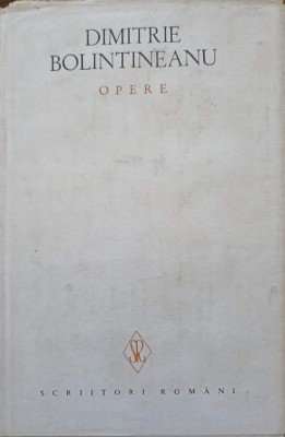 OPERE VOL.5 ROMANE. MANOIL. ELENA. DORITORII NEBUNI-DIMITRIE BOLINTINEANU-251560 foto
