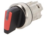 Comutator Rotativ 22mm Roșu IP67