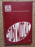 Muzeul De Arta Al Republicii Socialiste Romania - Studii Muzeale vol.V