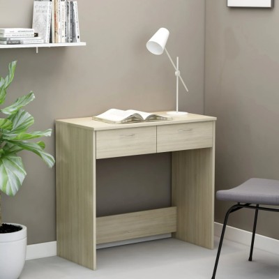 vidaXL Birou, stejar sonoma, 80 x 40 x 75 cm, lemn prelucrat 801358 foto