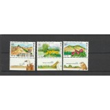 ISRAEL 1990 REZERVATII NATURALE FLORI PASARI