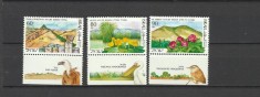ISRAEL 1990 REZERVATII NATURALE FLORI PASARI foto