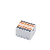 Conectori 225-12 PTFIX 2.5mm pe sina DIN