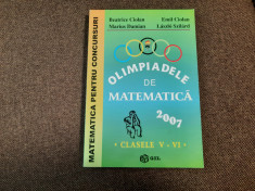 OLIMPIADELE DE MATEMATICA 2007 CLASELE V-VI RF22/4 foto