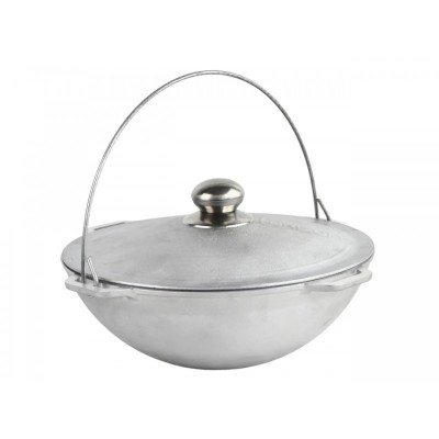 Ceaun asiatic aluminiu alimentar Brizoll, capacitate 4 litri, usor de manevrat foto
