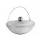 Ceaun asiatic aluminiu alimentar Brizoll, capacitate 6 litri, usor de manevrat