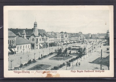 TARGU MURES PIATA REGELE FERDINAND foto