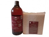 Prep&rsquo;N&rsquo;Shine-Pure Teak Oil &amp; Hand Pad&rsquo;s Non Abraziv alb, 1000 ml