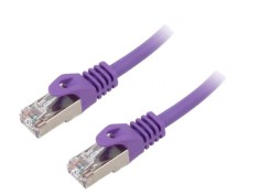 Patch cord S/FTP 6a s&acirc;rmă Cu LSZH gri 40m