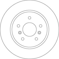 TRW DF6787 Disc frana foto