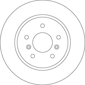 TRW DF6787 Disc frana