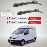Cumpara ieftin Ștergătoare Renault Trafic II FL Van L1H2 (2006&ndash;2014) Flat | Set față &ndash; TeamCar&reg;