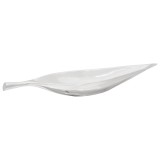 vidaXL Coș de fructe, argintiu, 60x15x8 cm, aluminiu