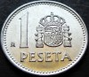 Moneda 1 PESETA - SPANIA, anul 1989 *cod 1079, Europa, Aluminiu