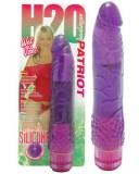 Cumpara ieftin Vibrator Realistic H2O Patriot, Mov, 21 cm