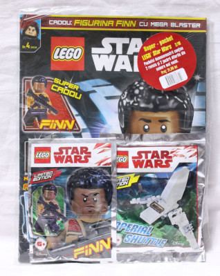 Revista LEGO Star Wars Nr. 4/2018 cu 2 figurine - sigilata foto