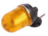 Semnalizator luminos ambră IP65 Q100LW-12/24-A