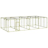 vidaXL Coteț de găini, 800x400x200 cm, lemn masiv de pin impregnat 3102987