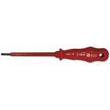 Cumpara ieftin Surubelnita Dreapta Izolata 1000V, 5 mm, Tija 125 mm, Crom Vanadiu, Maner Plastic Rosu