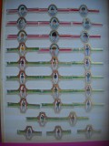 HOPCT LOT NR 43 - MILITARI / HERALDICA MILITARA WW-73 BUC-ETICHETE VECHI DE TRABUCURI / CIGARS LABELS -COLECTIE DE LUX-