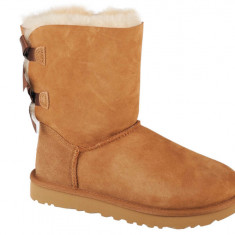 Cizme de iarna UGG Bailey Bow II 1016225-CHE maro