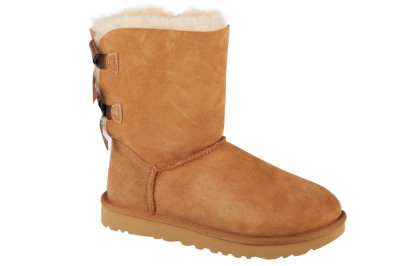 Cizme de iarna UGG Bailey Bow II 1016225-CHE maro foto