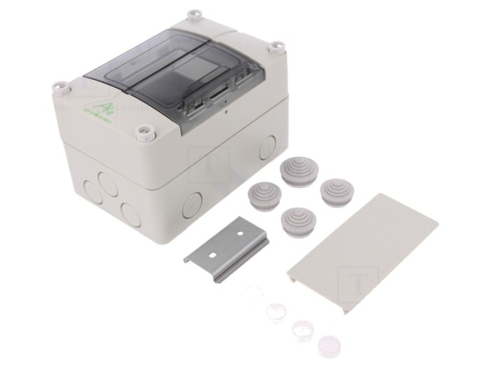 Carcasă aparatură modulară IP55 3 module