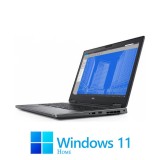 Laptop Dell Precision 7530, i7-8850H, 32GB DDR4, SSD, Quadro P1000, Win 11 Home