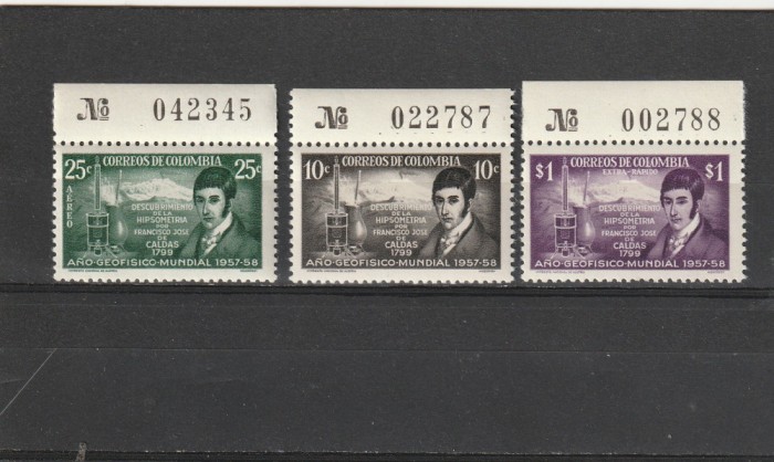 Anul geofizic international,Columbia .