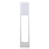 Lampa Gradina V-TAC 10W, IP65, 6400K, 900lm, Alb Rece, 80cm, Aluminiu