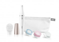 Epilator facial Braun SE851 Face 4 perii diferite Alb foto