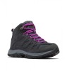 Columbia Crestwood Mid Waterproof Gri - Graphite Bright Plum, 36 - 40