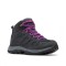 Columbia Crestwood Mid Waterproof Gri - Graphite Bright Plum