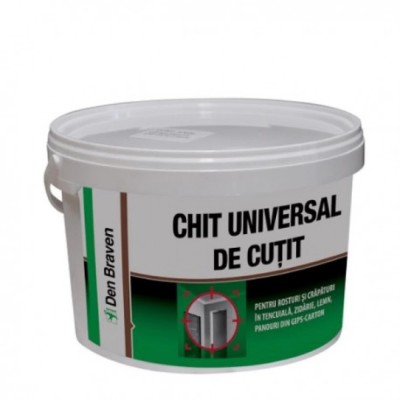 Chit universal de cutit acrilic Den Braven interior alb foto