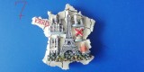 D4 - Magnet frigider - tematica turism - Franta - 9