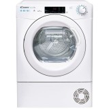 Uscator de rufe cu pompa de caldura, Candy, CSOE H8A2TE-S, Clasa energetica A++, Capacitate 8 kg, 14 programe, Alb