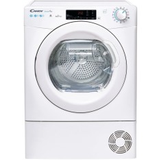 Uscator de rufe cu pompa de caldura, Candy, CSOE H8A2TE-S, Clasa energetica E, Capacitate 8 kg, 14 programe, Alb