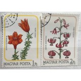 (B ) Timbre serii Straine Flora Flori Ungaria