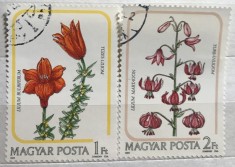 (B ) Timbre serii Straine Flora Flori Ungaria