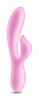 Vibrator Pure Dawn, 10 Moduri Vibratii, Silicon, USB, Roz, 18 cm