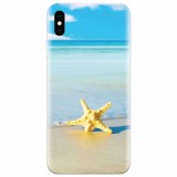 Husa silicon pentru Apple Iphone XS Max, Starfish Beach