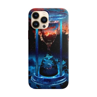 Husa compatibila cu Apple iPhone 12 Pro model The flow of time, Silicon, TPU, Viceversa foto