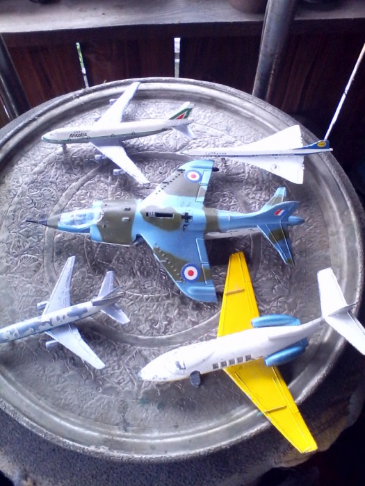 Lot Avioane Jucarii de colectie Dinky si Sehuco