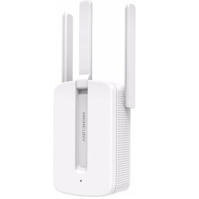 Range Extender Mercusys wireless, model MW300RE, 300 Mbps, 3 x antene, 2.4 GHz foto