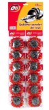 Spalator spiralat din inox, 12 buc. blister