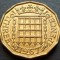Moneda 3 (Three) PENCE - MAREA BRITANIE / ANGLIA, anul 1967 *cod 2944 B = UNC