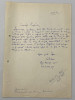 Ion Biberi - document vechi - manuscris, semnatura olografa