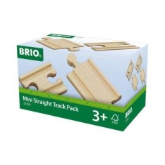 Pachet de sine mini, drepte pentru trenulete BRIO